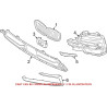 BMW X5 G05 LOWER GRILL 2019-2021 51117421805 7421805