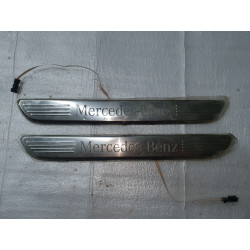 MERCEDES C GLC X253 W205 SILL PLATES 2015-2020 A2056800735 A2056800535 7771-0335 7771-0334 NEW SET PAIR