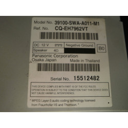 39100-SWA-A011-M1 Honda CR-V 6 Disc In-Dash CD Player Radio 2007-2011