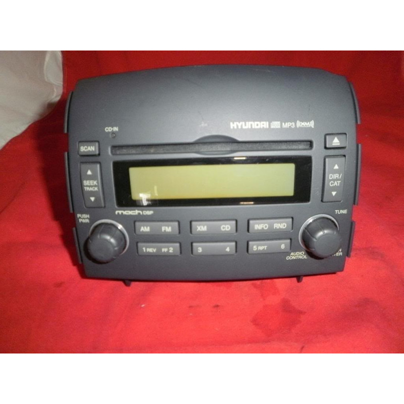 96180-0A600FZ Hyundai Sonata CD MP3 XM SAT Player Radio 2006-2008