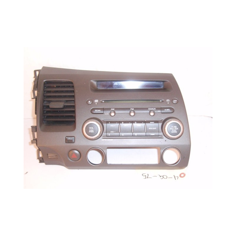 39101-SNA-A010-M1 Honda Civic CD MP3 Player Radio 2006-2009