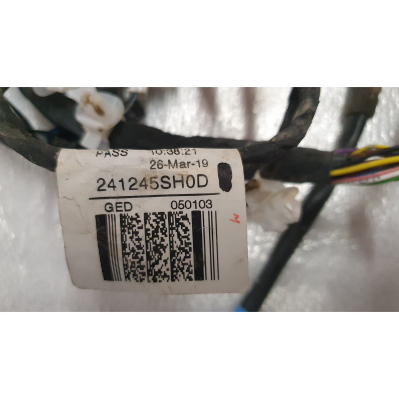 NISSAN LEAF REAR DOOR WIRING AND SENSOR 2019 241245SH0D 98836-5SA0A 988365SA0A