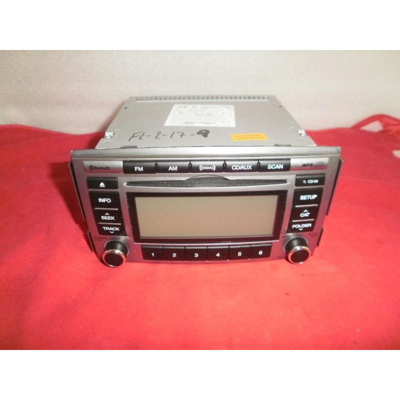 96180-0W500 Hyundai Santa Fe Bluetooth CD Radio 2008-2010