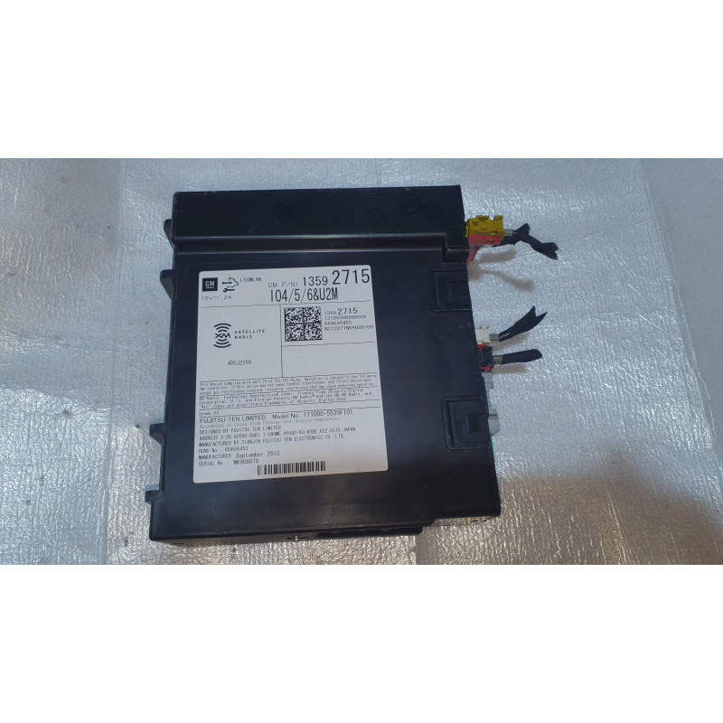 CADILLAC ELR ATS XTS BUIK REGAL CHEVROLET SILVERADO RADIO RECEIVER MODULE 2014-2019 GM 13592715