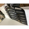 FORD MUSTANG REAR WINDOW LOUVERS GLOSS BLACK 2015-2020 MP CONCEPTS 406683 406682 NEW