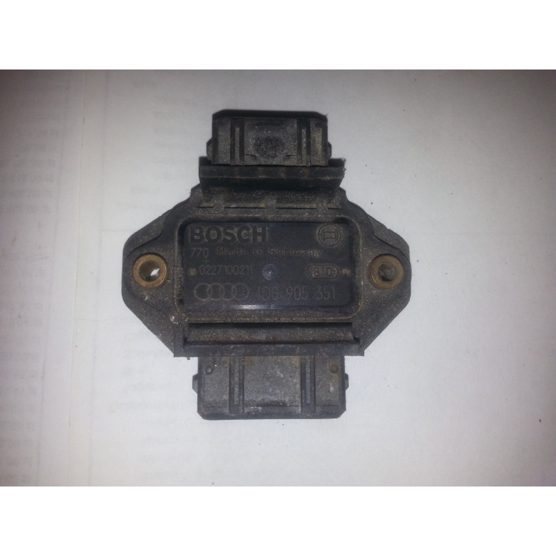 AUDI A4 A8 1.8L BEETLE GOLF JETTA PASSAT SEAT IGNITION CONTROL MODULE SENSOR 1998-2001 4D0905351 0227100211