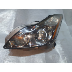 INFINITI G37 COUPE LEFT XENON HEADLIGHT 2011-2015 26060-1NL0B