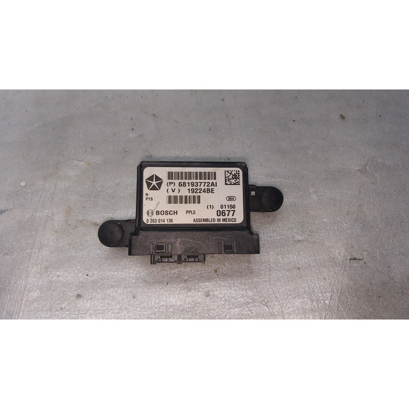 CHRYSLER PACIFICA PARKING ASSIST MODULE 2017-2021 68193772AI