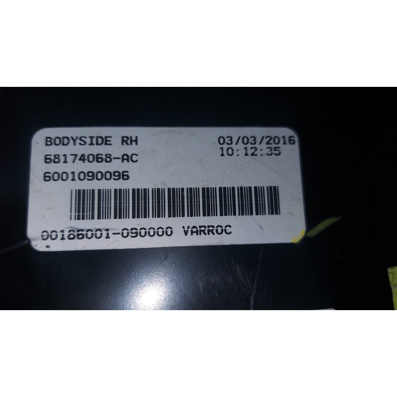 DODGE CHALLENGER RIGHT LED TAIL LAMP 2015-2020 68174068AC