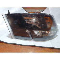 DODGE RAM 1500 SPORT BLACK LEFT HEADLIGHT 2009-2018  OEM