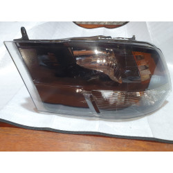 DODGE RAM 1500 SPORT BLACK LEFT HEADLIGHT 2009-2018  OEM