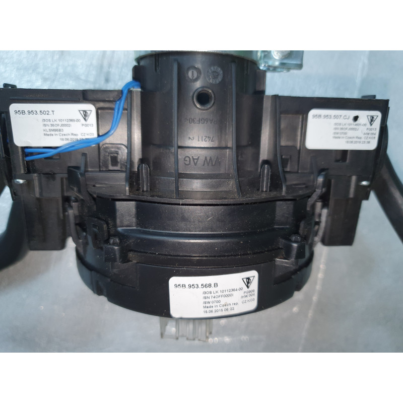 PORSCHE MACAN STEERING WHEEL CLOCK SPRING AND SWITCHES 2014-2018 95B953568B 95B953502T 95B953507CJ