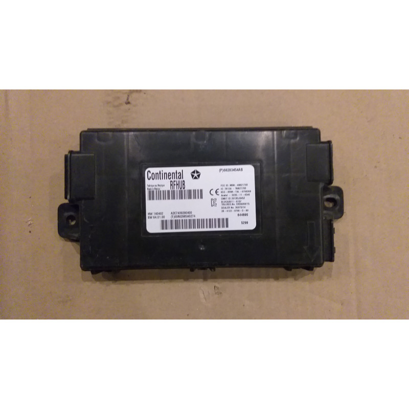 DODGE CHALLENGER CHARGER CHRYSLER 300 KEYLESS RECEIVER HUB CONTROL MODULE 2015-2017 68283454AB