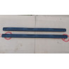 189 cm JEEP WRANGLER 4 DOORS RUNNING BOARD STEP BARS 2007-2018 TEXTURED BLACK RUGGED RIDGE 11591.08 NEW