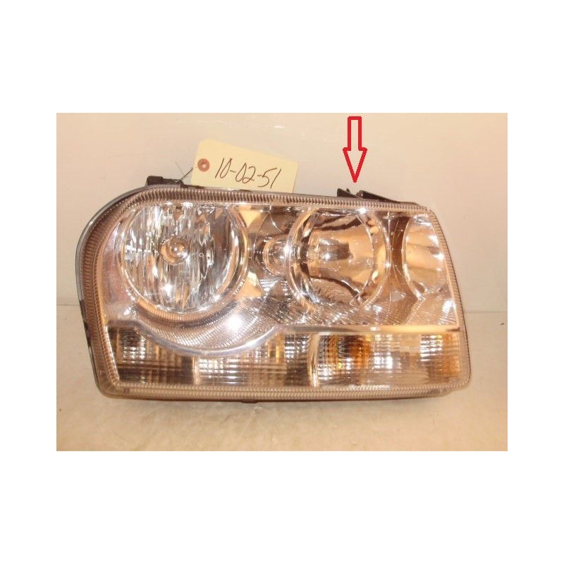57010756AA Chrysler 300 Halogen Headlight (Right) 2005-2010 4805756AK