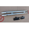JEEP WRANGLER YJ TJ CJ REAR BUMPER 1976-2006 BARRICADE DOUBLE TUBULAR POLISHED J100498 NEW