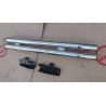 JEEP WRANGLER YJ TJ CJ REAR BUMPER 1976-2006 BARRICADE DOUBLE TUBULAR POLISHED J100498 NEW