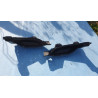 MERCEDES C W205 AMG REAR BUMPER CHROME EXHAUST TAILPIPE TRIM LEFT OR RIGHT 2015-2019 2058850456 2058850356