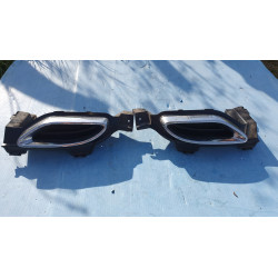 MERCEDES C W205 AMG REAR BUMPER CHROME EXHAUST TAILPIPE TRIM LEFT OR RIGHT 2015-2019 2058850456 2058850356