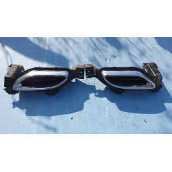 MERCEDES C W205 AMG REAR BUMPER CHROME EXHAUST TAILPIPE TRIM LEFT OR RIGHT 2015-2019 2058850456 2058850356