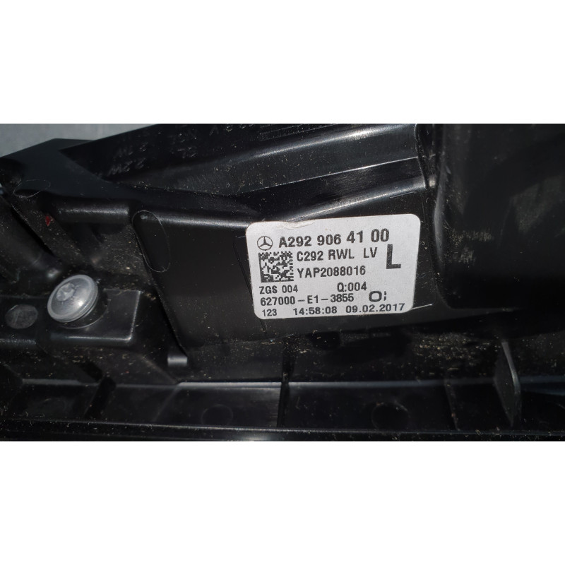 MERCEDES GLE COUPE W166 W292 C292 LEFT TRUNK INNER LED TAIL LAMP 2015-2019 2929064100 EURO
