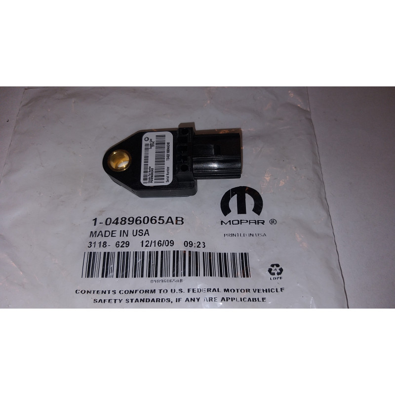 CHRYSLER JEEP DODGE SEBRING AVENGER NITRO ASPEN AIRBAG SENSOR 2007-2012 04896065AB NEW