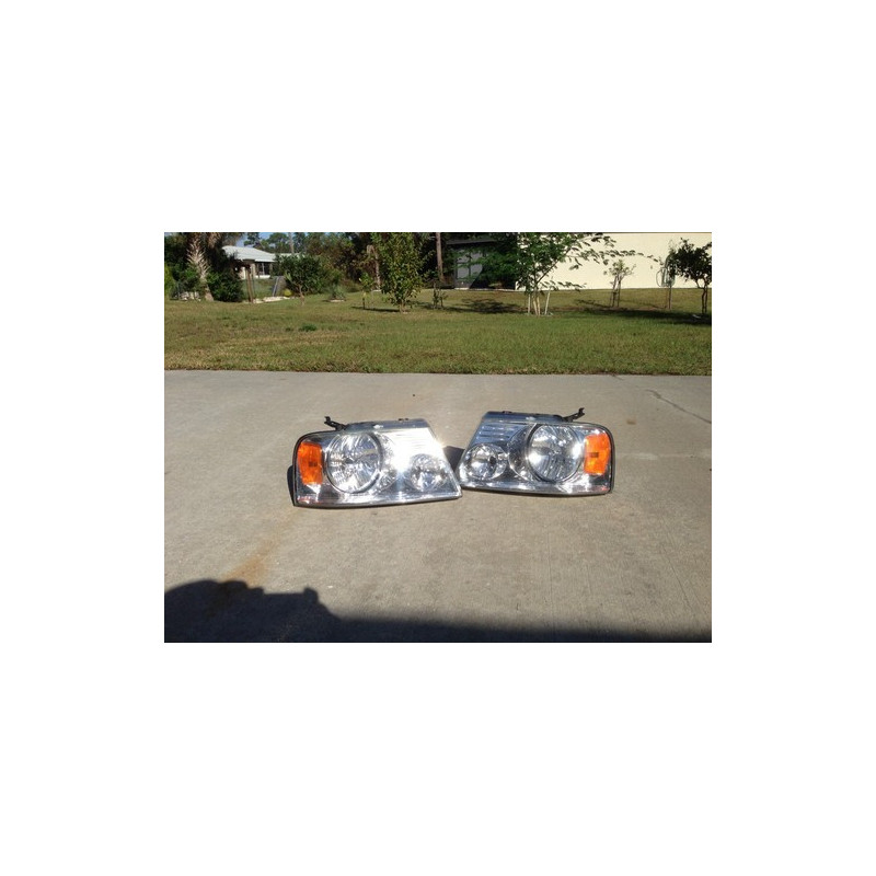 Ford F-150 Headlight Assembly Set (Pair) 2004-2008 | Lincoln Mark LT
