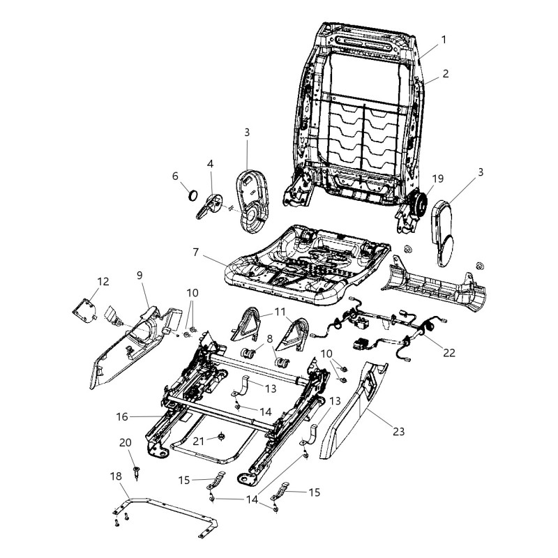 JEEP COMPASS PATRIOT CALIBER RIGHT Outboard Shield 2007-2010 1DQ301KAAA 1KK761KAAA 1KK76DKAAA NEW