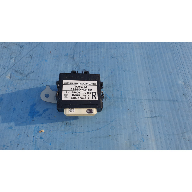 TOYOTA RAV4 HEADLIGHT LEVELING CONTROL MODULE 2015-2019 89960-42150 35600-70883