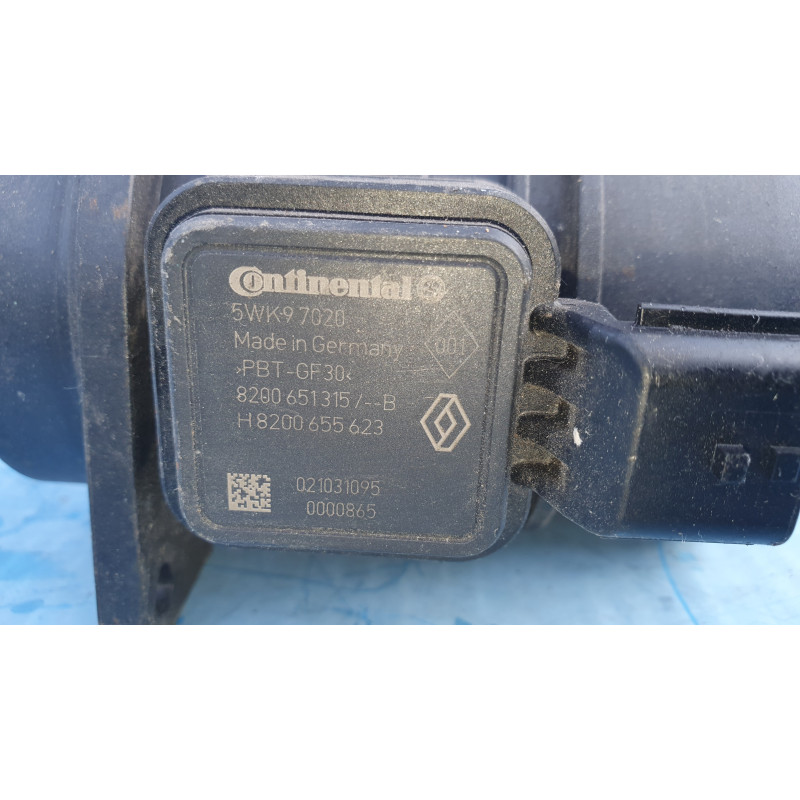 NISSAN QASHQAI J10 REANAULT DACIA 1.5L 2.0L dci AIR FLOW MASS METER SENSOR 2008-2017 8200651315B 5WK97020 H8200655623