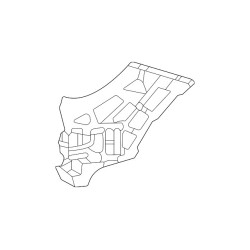 MERCEDES GLE V167 RIGHT INNER SIDE MOUNT 2019-2022 1678858602
