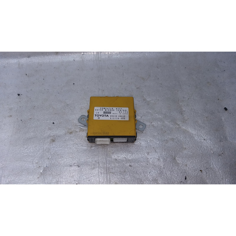 LEXUS RX RX330 RX400H LEFT MIRROR CONTROL COMPUTER MODULE 2004-2008 89430-48030 615139-000