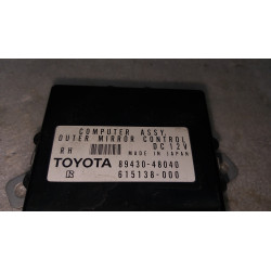 LEXUS RX RX330 RX400H RIGHT MIRROR ASSY COMPUTER CONTROL MODULE 2004-2008 89430-48040 615138-000
