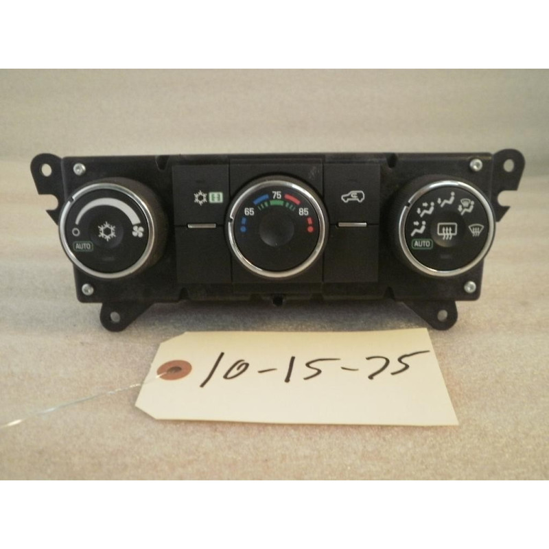 25974488 Saturn Vue Hybrid Climate Control Auto Temp Control 2008-2009