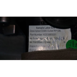 LINCOLN MKS LINCOLN MKS DASH AIR VENT TRIM BEZEL RIGHT 2009-2012 8A53-19C894-A 8A53-54046B30-A K3038B0051