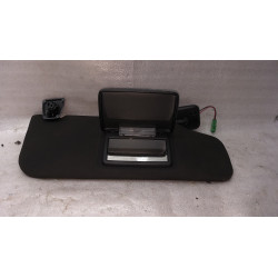 LINCOLN MKS PASSENGER RIGHT SUN VISOR BLACK 2009-2016 7U5A-00014-AA