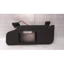 LINCOLN MKS DRIVER LEFT SUN VISOR BLACK 2009-2016 2009-2012 7U5A-00014-AA