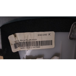 LINCOLN MKS CHARCOAL A-PILLAR PANEL 09-12 LEFT 8A53-5403513-AK35B8 RIGHT 8A53-5403512-AK35B8 LEFT or RIGHT