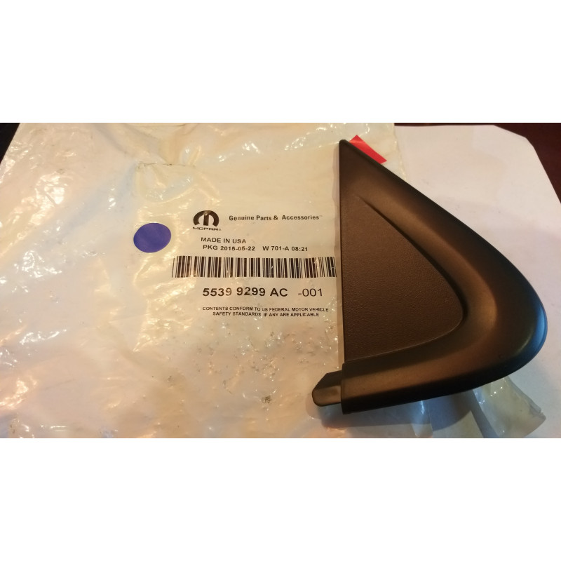 DODGE DURANGO Rear Door Left APPLIQUE 2011-2020 55399299AC 55399299AB NEW