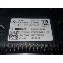 BMW 3 INSTRUMENT CLUSTER WITHOUT HUD 2020 6210202363 621020236311 202363 0263745234 8709815 5A2A6C2