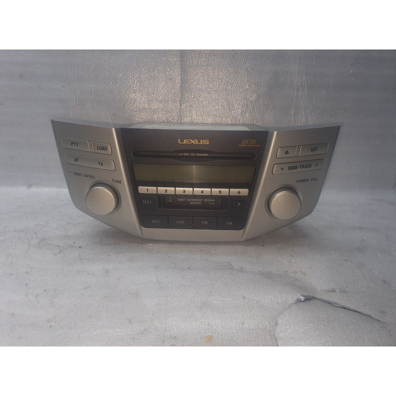 LEXUS RX RX330 RX350 RX400H MARK LEVINSON 6 DISC RADIO CONTROL PIONEER 2004-2008 86120-48540