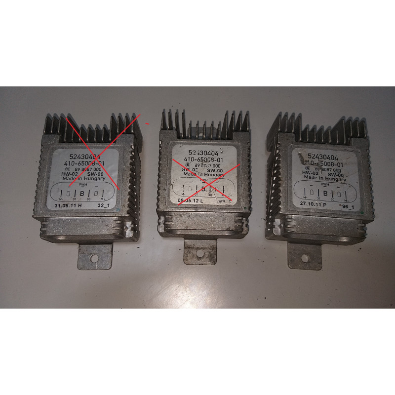 CHEVROLET CORVETTE C6 CADILLAC XLR RADIATOR COOLING FAN RELAY CONTROL MODULE 2005-2013 52430404 410-65008-01 PRICE ONE MODULE