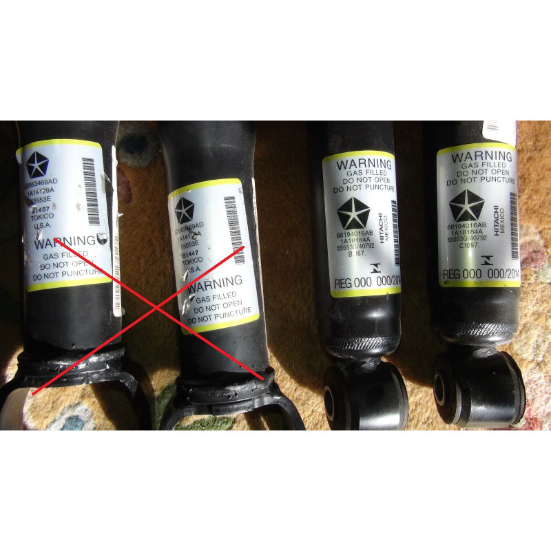 68194016AB Dodge Ram Rear Gas Shock Strut 2013-2018