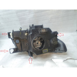 BA13-13006-BC Lincoln MKX Left Xenon Headlight 2011-2015