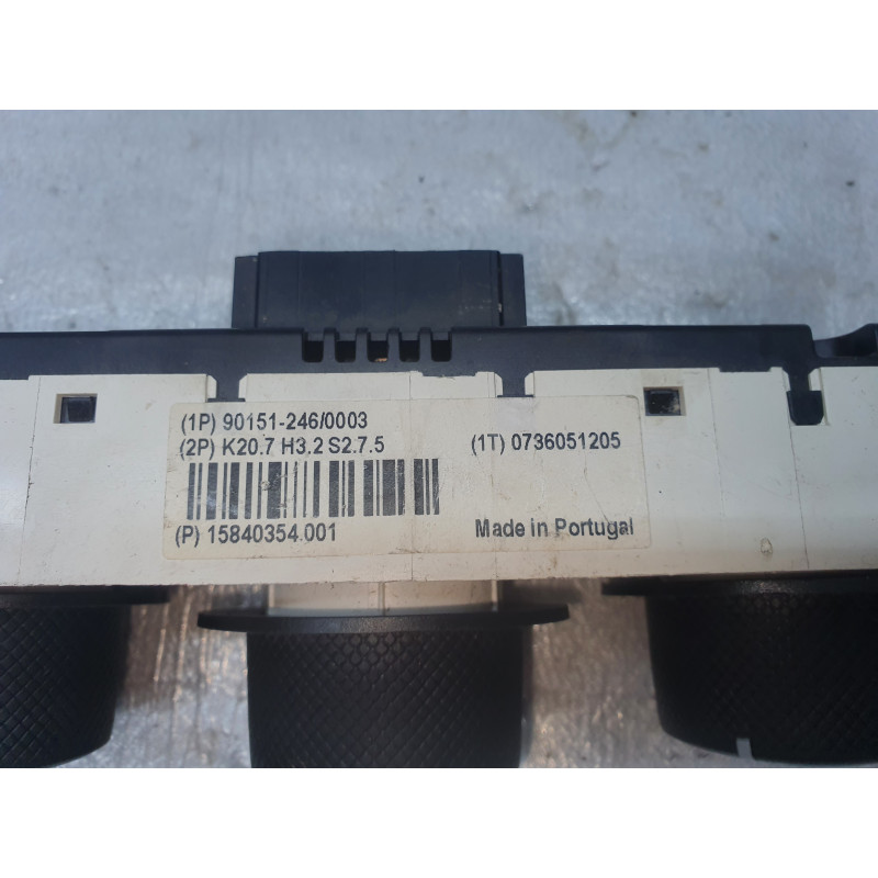 15840354 Hummer H3 Heater Control 2006-2010 25920831