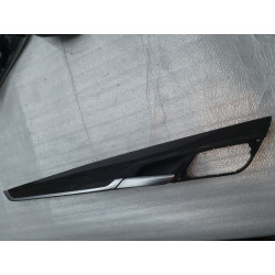 BMW X5 F15 F85 LEFT DOOR FRONT REAR CARBON PILLAR TRIM PANEL 2013-2018 5187710 7292181