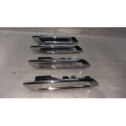 BMW 5 F10 F11 LEFT FRONT FENDER CHROME MOLDING GRILLE TRIM 2012-2017 7336645 51137336645 7336647 51137336647