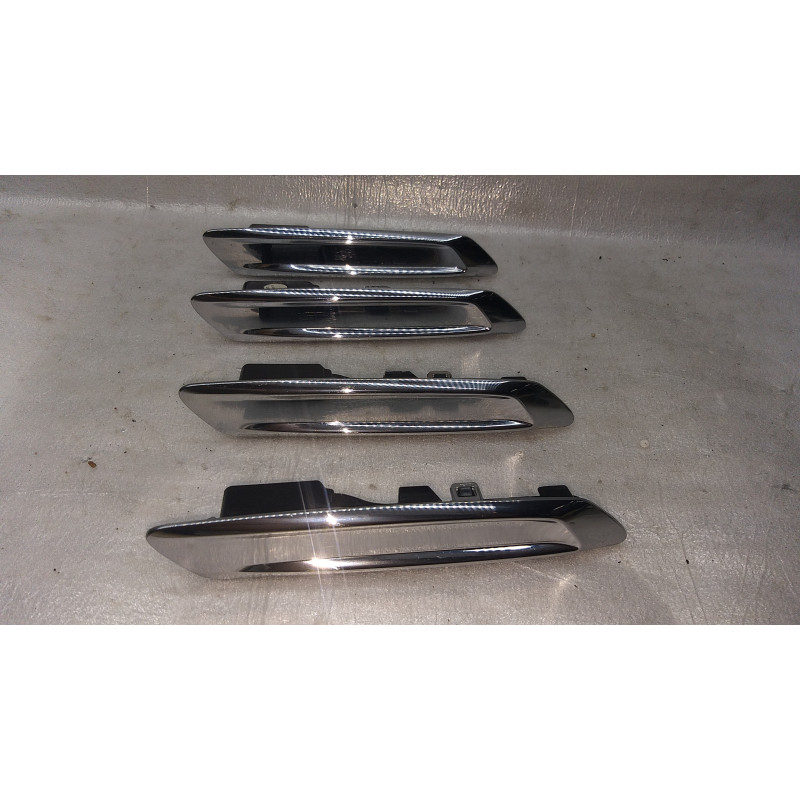 BMW 5 F10 F11 LEFT FRONT FENDER CHROME MOLDING GRILLE TRIM 2012-2017 7336645 51137336645 7336647 51137336647
