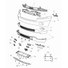 JEEP GRAND CHEROKEE FRONT LOWER RIGHT BUMPER FILLER PANEL FASCIA 2011-2013 68078296AA NEW