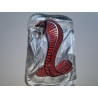 FORD MUSTANG SHELBY GT COBRA Metal Snake Badge Decal Bumper Fender Sticker PICE ONE EMBLEM